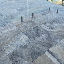 Travertine - Silver  610x405x30